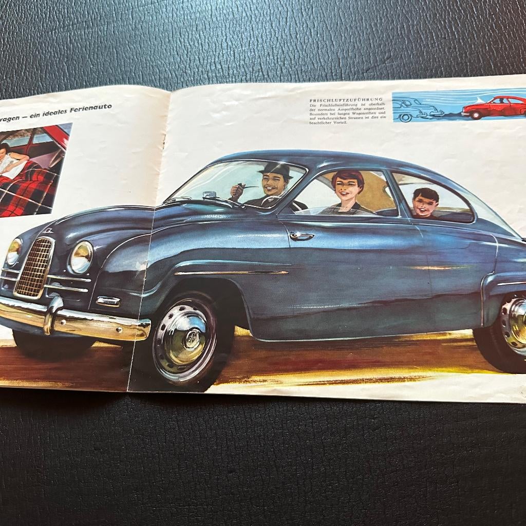 #14) SAAB 93B - 1961, Verzenden, Gelezen, Overige merken