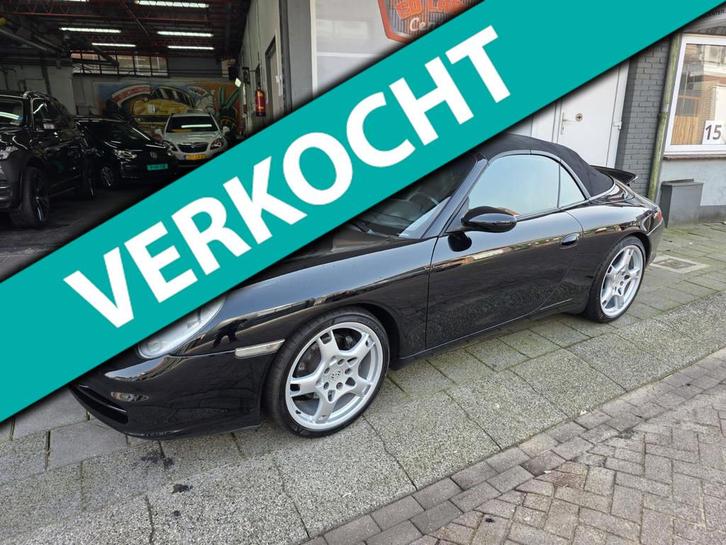 Porsche 911 Cabrio 3.6 Carrera, Auto's, Porsche, Bedrijf, ABS, Airbags, Airconditioning, Boordcomputer, Centrale vergrendeling