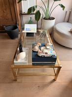 Prachtige messing salontafel - bijzettafel koffietafel, Huis en Inrichting, Tafels | Salontafels, Gebruikt, 100 tot 150 cm, Metaal