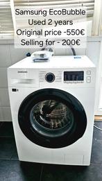 Samsung EcoBubble Wasmachine - 2 jaar gebruikt, Ophalen, Gebruikt, 10 kg of meer, Voorlader