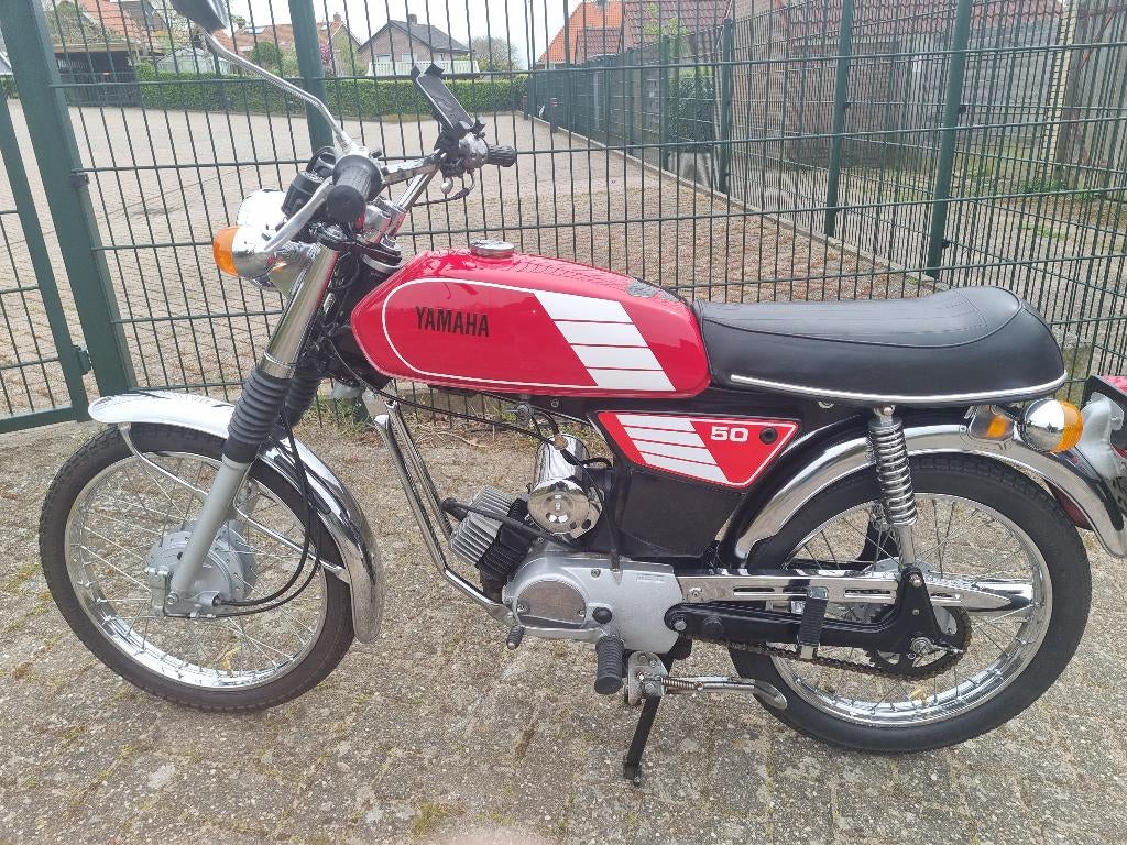 Yamaha fs1, Fietsen en Brommers, Brommers | Oldtimers, Ophalen, Maximaal 45 km/u, Yamaha, 4 versnellingen