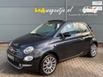 Fiat 500 C 1.2 Lounge Cabrio Automaat *leer *16” *p-sensor, Gebruikt, 4 cilinders, Cabriolet, Leder