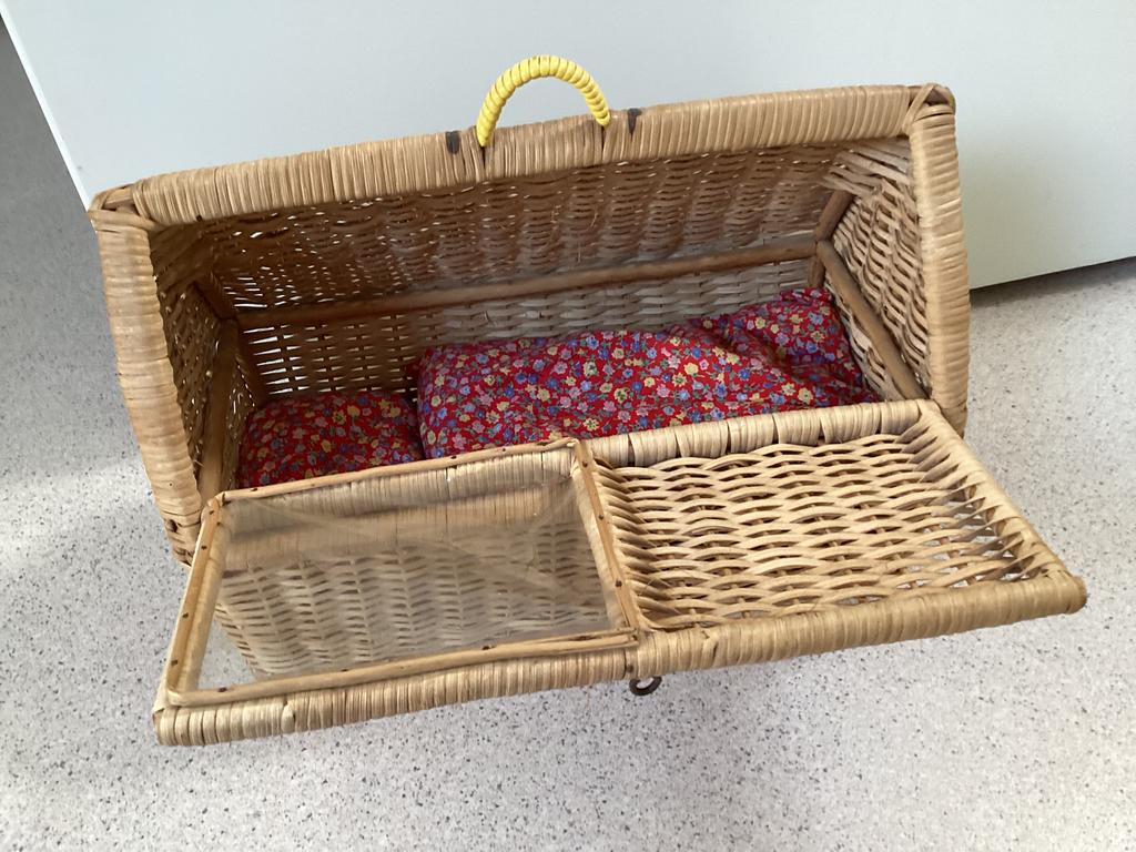 Reiswieg voor de poes, Dieren en Toebehoren, Ophalen, Gebruikt, Riet