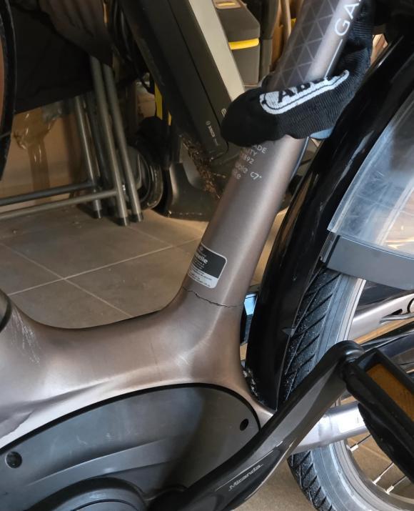 Fiets met Bosch motor of accu problemen, Fietsen en Brommers, Fietsonderdelen, Gebruikt, Algemeen, Frame, Ophalen