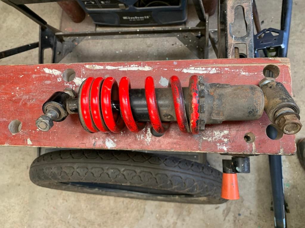 Yamaha TZR80 achterveer, achter schokbreker, Ophalen of Verzenden, Overige typen, Yamaha