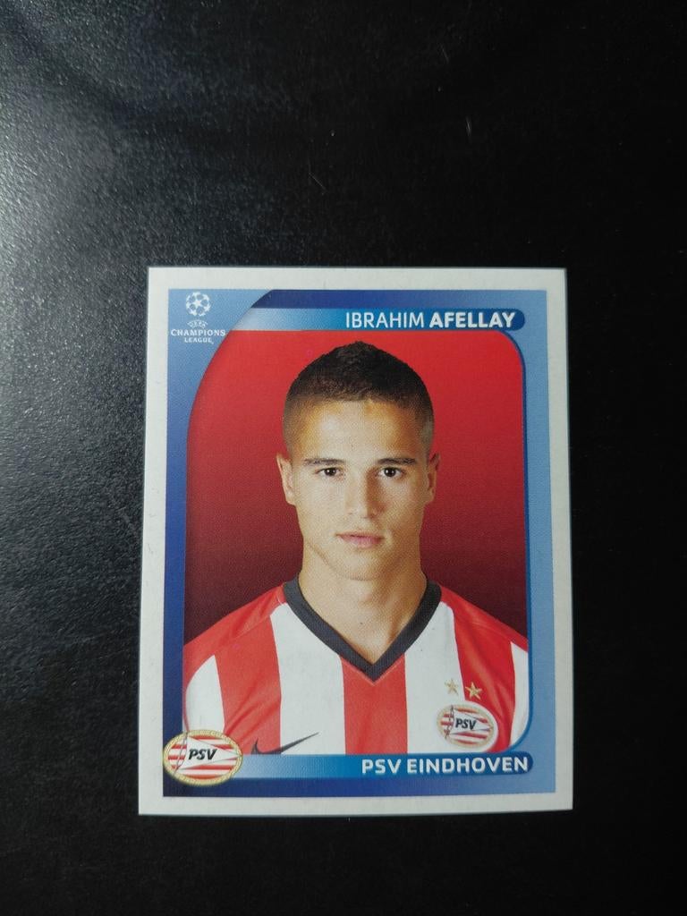 Ibrahim afellay (psv) panini ucl 2008/9, Verzamelen, Sportartikelen en Voetbal, Ophalen of Verzenden, Nieuw, PSV, Poster, Plaatje of Sticker