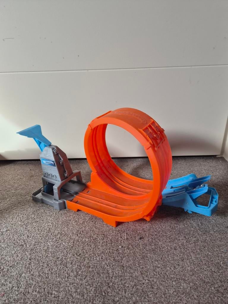 Hot Wheels Action Drift Loop Racebaan, Ophalen of Verzenden, Zo goed als nieuw, Elektrisch, Hot Wheels