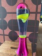 Roze lavalamp met geelgroene vloeistof, Ophalen, Gebruikt