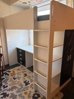 Ikea Smastad hoogslaper met ladekast en kast, Ophalen of Verzenden, Gebruikt, Hoogslaper