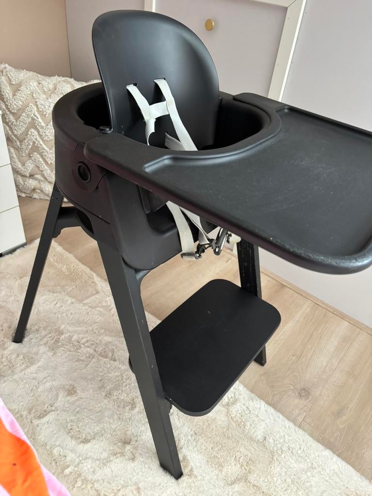 Stokke steps kinderstoel compleet, Ophalen, Zo goed als nieuw, Meegroeistoel, Gordel(s)