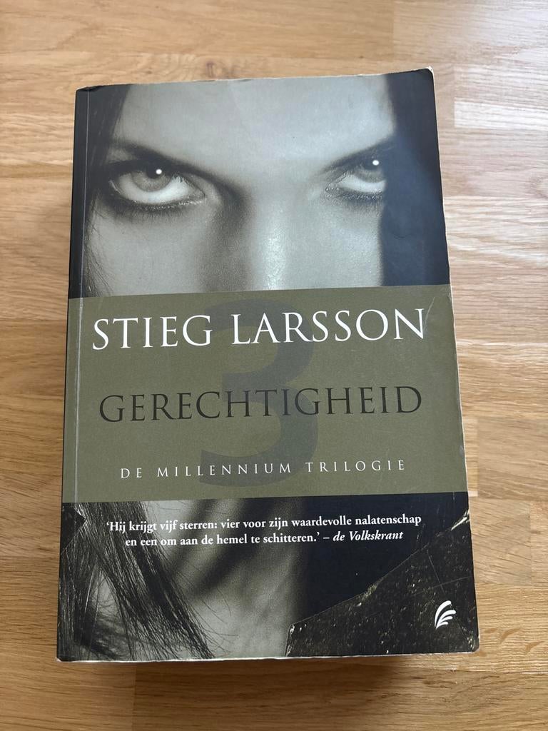 Gerechtigheid - De Millennium Trilogie 3 - Stieg Larsson, Ophalen of Verzenden, Gelezen, Scandinavië