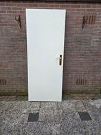 3 witte opdek binnendeuren, Ophalen, Gebruikt, 80 tot 100 cm, Binnendeur