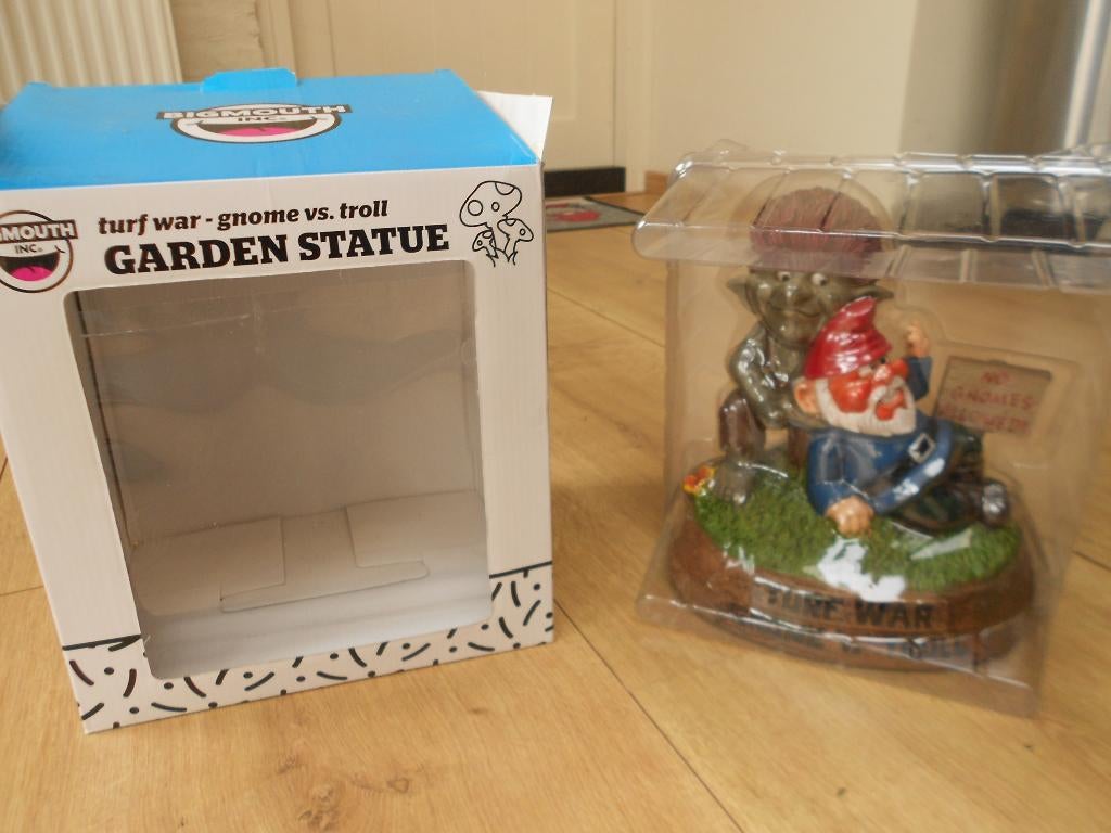 Tuin kabouter beeld tuinkabouter tuin gnome troll gnoom trol, Tuin en Terras, Tuinbeelden, Ophalen of Verzenden, Zo goed als nieuw