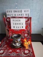 Zo inzetbaar👍Luxe haller rooster/lont/kijkglas prima, Antiek en Kunst, Antiek | Emaille, Ophalen of Verzenden