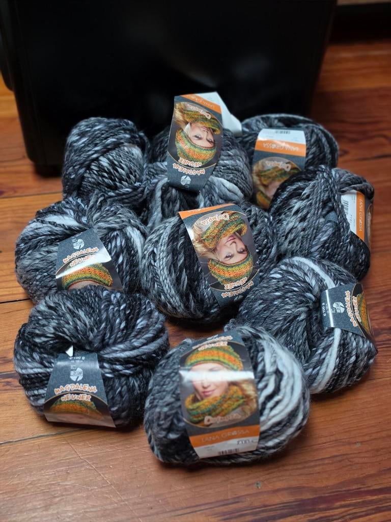 Lana Grossa Wol - 9 bollen, Ophalen of Verzenden, Nieuw, Breien of Haken, Wol of Garen