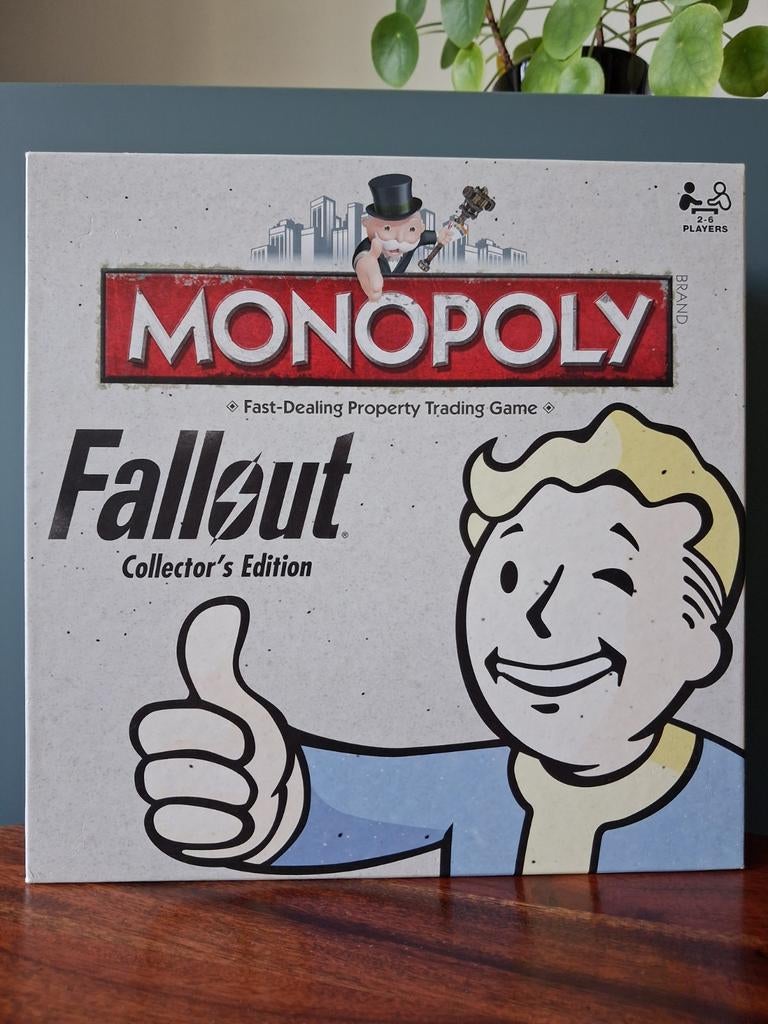 Monopoly Fallout Collector's Edition - Zo goed als nieuw, Drie of vier spelers, Ophalen of Verzenden, Zo goed als nieuw
