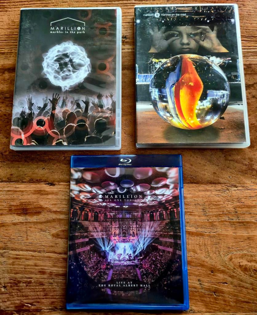 Marillion 1 blu-ray en 2 dvd's, Alle leeftijden, Ophalen of Verzenden, Zo goed als nieuw, Muziek en Concerten