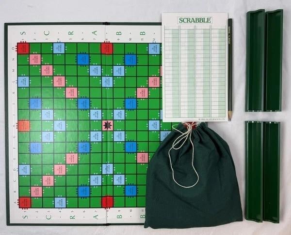 Spear Scrabble Original Bordspel Klassiek compleet spel 1988, Coolsingel 104, 3011 AG Rotterdam, Netherlands, Verzenden, Een of twee spelers