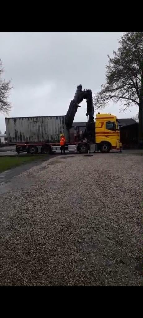 Zeecontainer opslagcontainer 6 mtr, Ophalen, Gebruikt