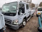 Mitsubishi Canter 7C15 3.0 DI DUBBEL CABINE OPEN LAADBAK, Gebruikt, 4 cilinders, 150 pk, 7 stoelen