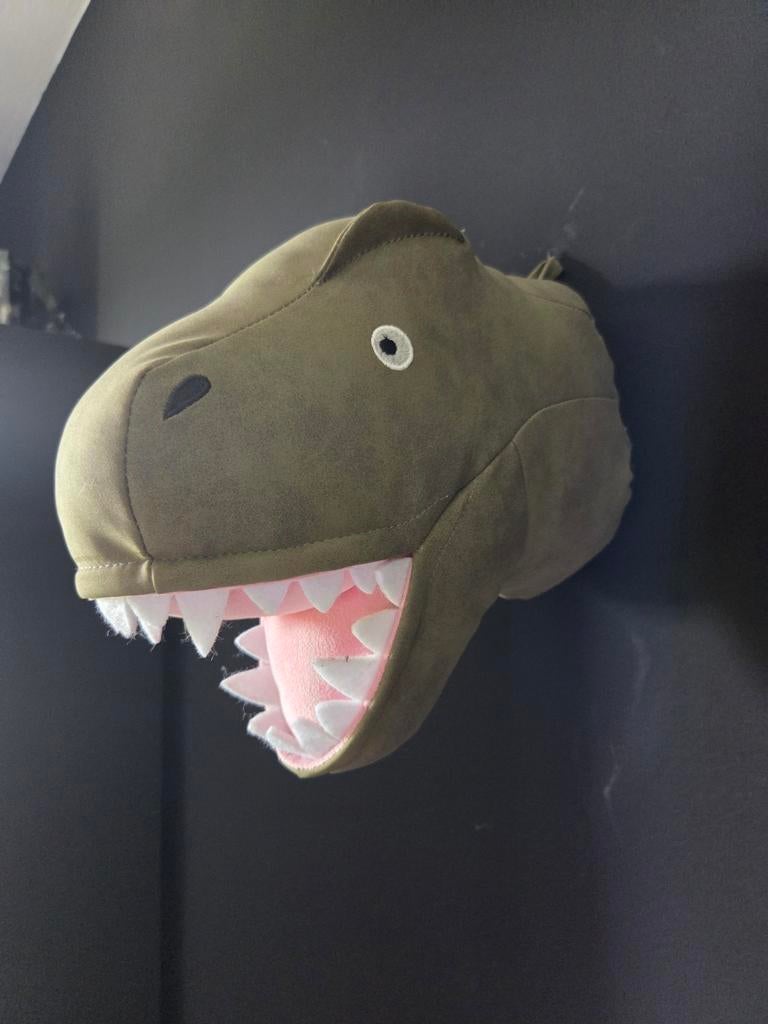 Dino kop voor aan de muur, Ophalen, Zo goed als nieuw, Wanddecoratie