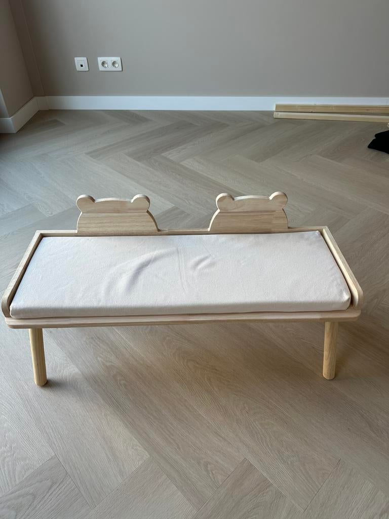 Zara home bankje, Ophalen, Zo goed als nieuw, Rechthoekig, Hout