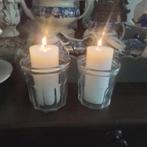 Twee oude Franse confiture potten, €5 voor de 2 samen, Ophalen of Verzenden