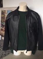 Leren zomer jas man S HIM, Ophalen of Verzenden, Zo goed als nieuw, Zwart