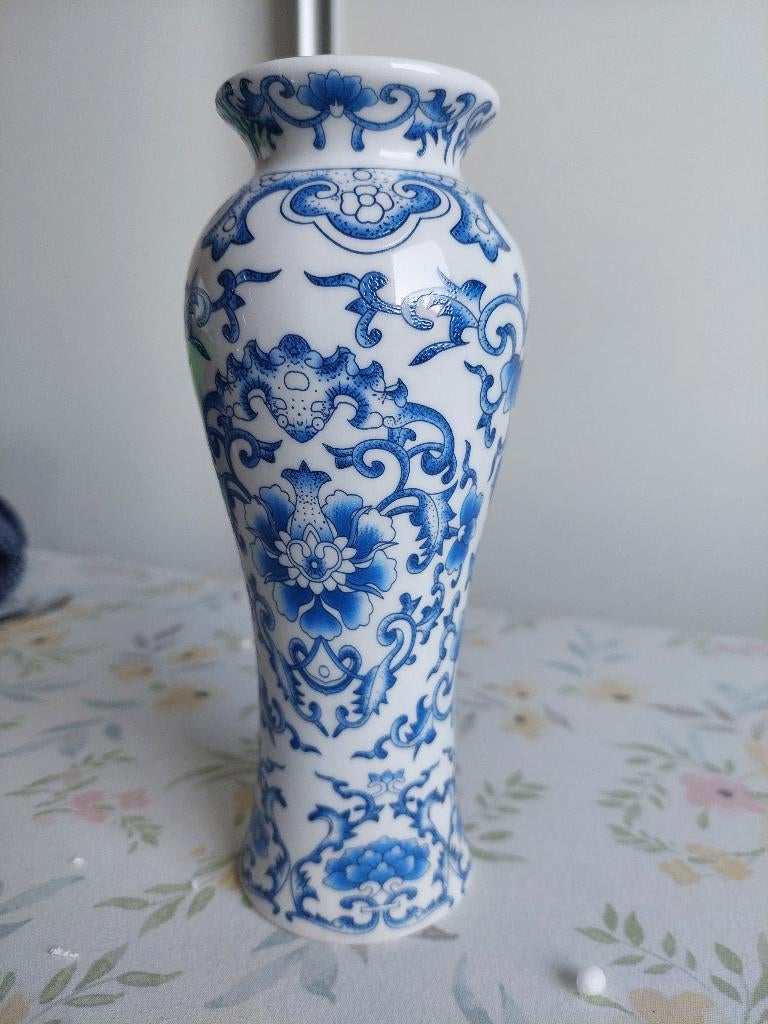 Chinese Keramische Vaas  (NIEUW), Huis en Inrichting, Blauw, Aardewerk of Porselein, Nieuw, Ophalen of Verzenden