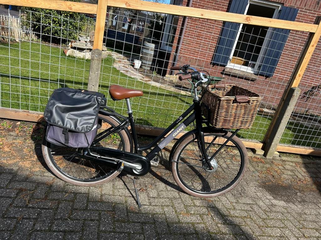Giant elektrische fiets met 7 versnellingen, Gebruikt, 51 tot 55 cm, 30 tot 50 km per accu, Giant