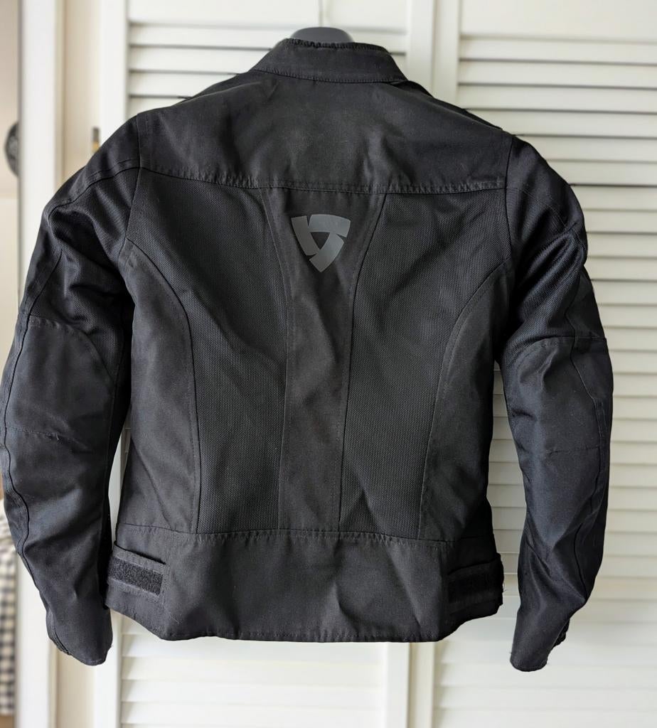 Dames REV'IT! Zomer motorjas/pak - Zwart Textiel, Motoren, Kleding | Motorkleding, Ophalen, REV'IT!, Jas | textiel, Dames