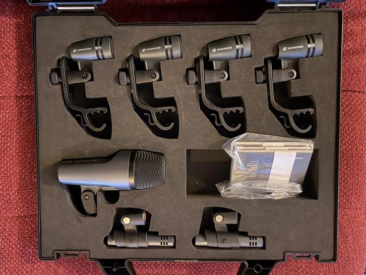 Sennheiser microfoon drum set E600, Muziek en Instrumenten, Microfoons, Zo goed als nieuw, Instrumentmicrofoon, Ophalen