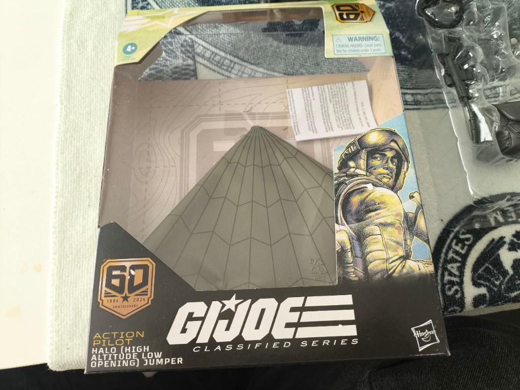 G.I Joe Anniversary Action Pilot HALO(Hasbro), Ophalen of Verzenden, Nieuw