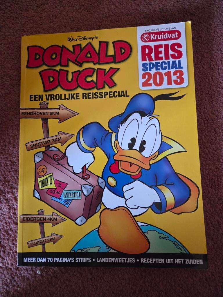 Donald Duck Reisspecial 2013 - Exclusieve uitgave Kruidvat, Ophalen of Verzenden