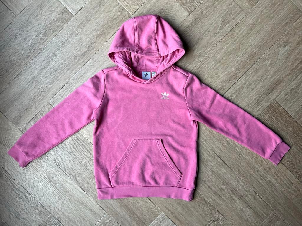 Adidas hoodie / trui, roze, maat 140, Adidas, Meisje, Trui of Vest, Ophalen of Verzenden