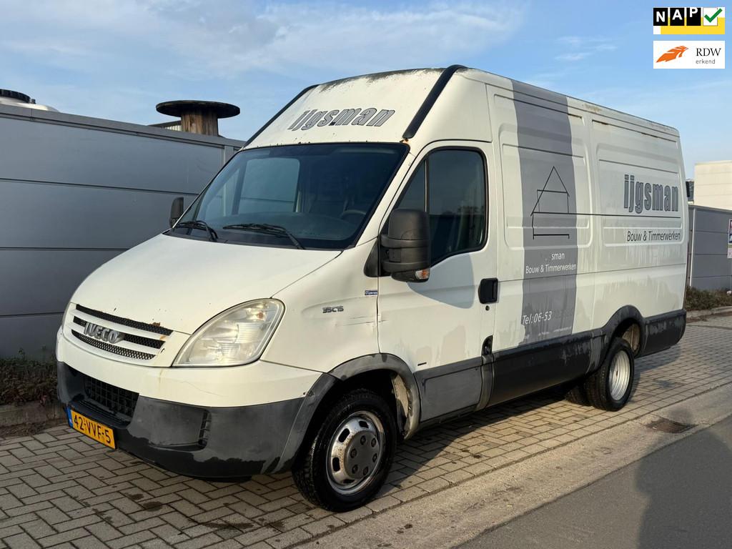 Iveco Daily 35C15V 330 H3/ airco / dubbellucht/ 2008, Auto's, Bestelauto's, Achterwielaandrijving, Gebruikt, Iveco, Origineel Nederlands