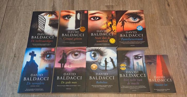 Lot van 9x David baldacci, Boeken, Thrillers, Zo goed als nieuw, Ophalen of Verzenden