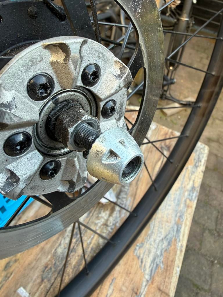 VanMoof achterwiel S3 28 inch, Fietsen en Brommers, Fietsonderdelen, Ophalen of Verzenden, Zo goed als nieuw, Aluminium, Elektrische fiets