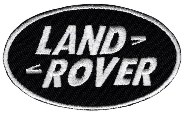 Land Rover stoffen opstrijk patch embleem #3, Verzamelen, Automerken, Motoren en Formule 1, Nieuw, Auto's, Ophalen of Verzenden