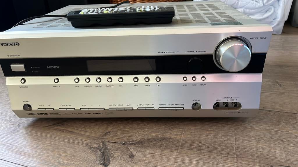 Onkyo av receiver, Ophalen of Verzenden, Gebruikt, 120 watt of meer, Onkyo