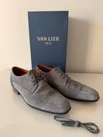 Nette grijzen heren schoenen van ‘van Lier’, Overige kleuren, Ophalen of Verzenden, Zo goed als nieuw, Veterschoenen
