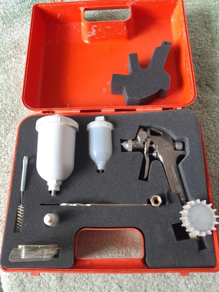 Spuitpistool HVLP Walcom, Ophalen, Zo goed als nieuw, Verfspuit of Verfpomp