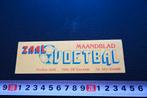 sticker enschede maandblad zaalvoetbal, Ophalen, Zo goed als nieuw