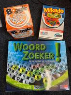 Woordspelletjes: Boggle, Woordzoeker, Mikado, Een of twee spelers, Ophalen of Verzenden, Gebruikt, Reisspel