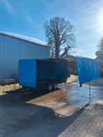 Gesloten huif aanhanger met kenteken, Ophalen, Gebruikt