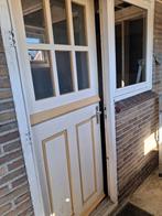 Boerderij deur met open bovenstuk, Doe-het-zelf en Verbouw, Kozijnen en Schuifpuien, Gebruikt, Deurkozijn, Hout, Ophalen