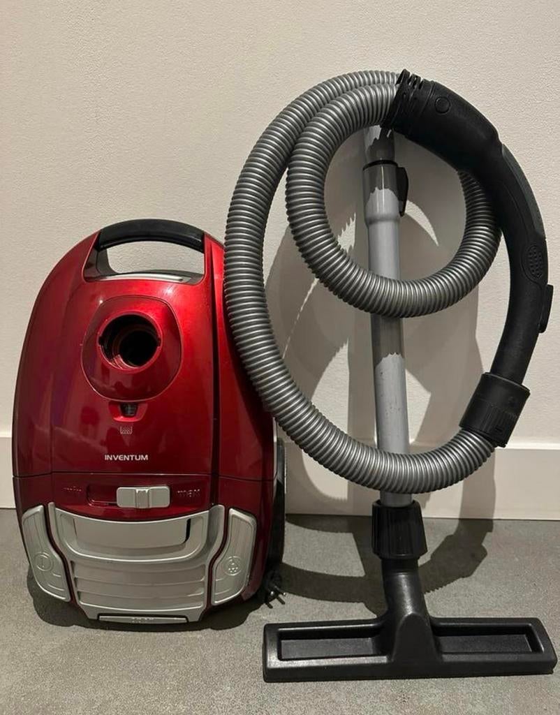 Inventum ST306RZA Stofzuiger - Rood, met slang en mondstuk, Witgoed en Apparatuur, Gebruikt, Stofzuiger, Minder dan 1200 watt