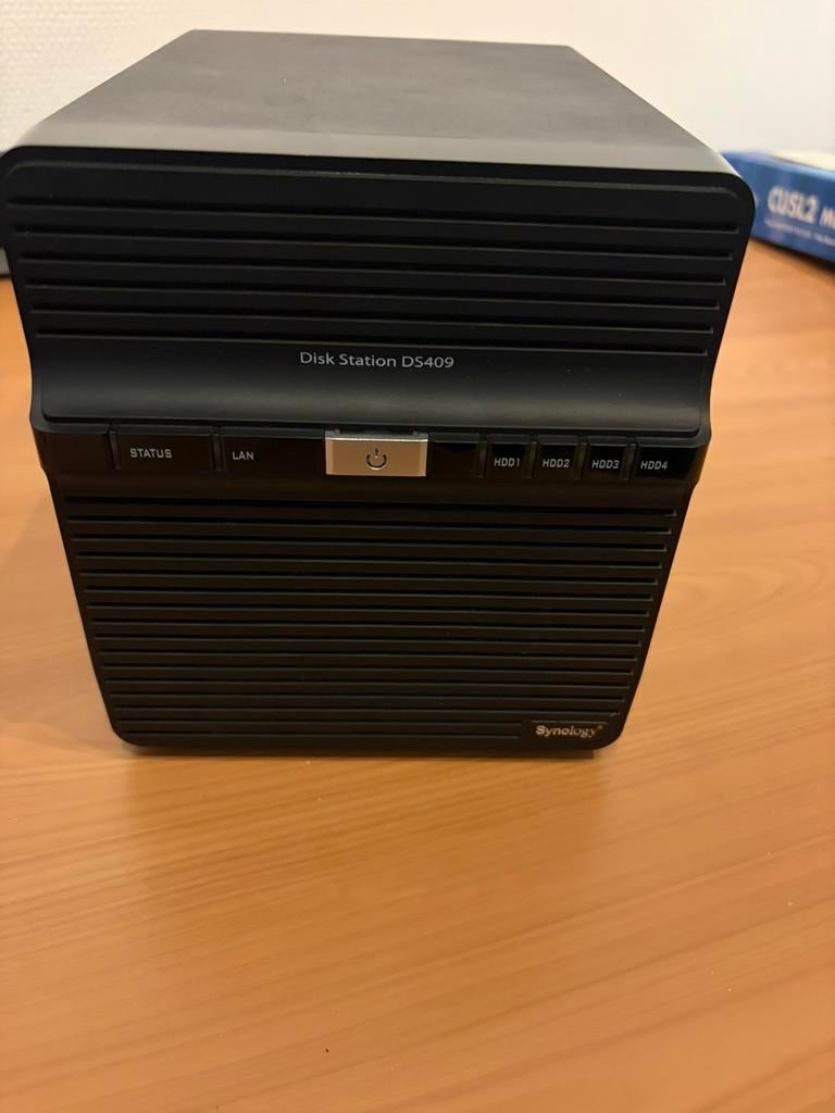 Synology Diskstation DS409 NAS, 4x 2TB HDD, Computers en Software, NAS, Ophalen of Verzenden, Gebruikt
