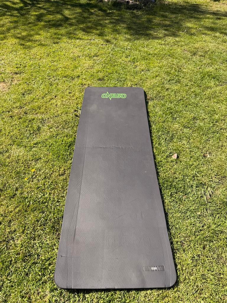 Fitnessmat extra dik - 200x50x2 cm - zgan, Ophalen of Verzenden, Zo goed als nieuw, Fitnessmat