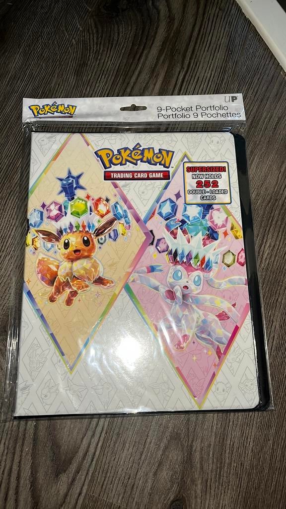 Grote map voor pokemon kaarten Nieuw, Ophalen of Verzenden, Nieuw, Overige typen, Foil